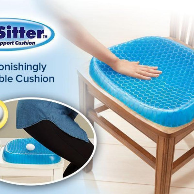 Đệm Lót Ghế Tổ Ong 4D Flex Thiết Kế Thoáng Khí Bảo Vệ Cột Sống Chất Liệu Mềm Mại Thân Thiện