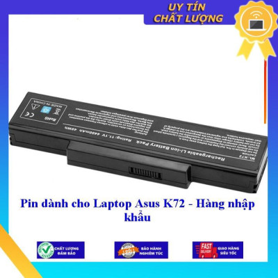 Pin dùng cho Laptop Asus K72 - Hàng nhập khẩu MIBAT921
