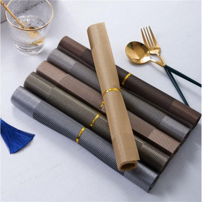 Combo 06 Tấm lót bàn ăn bằng nhựa PVC cao cấp - khăn chải bàn ăn lịch sự sạch sẽ trên bàn ăn