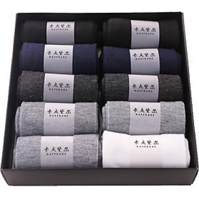 Combo 10 Đôi Tất Cổ Cao Chống Hôi Chân Xuất Nhật Cho Nam