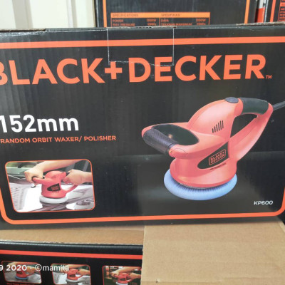 Máy đánh bóng ô tô 60W 152mm Black Decker KP600- Hàng chính hãng