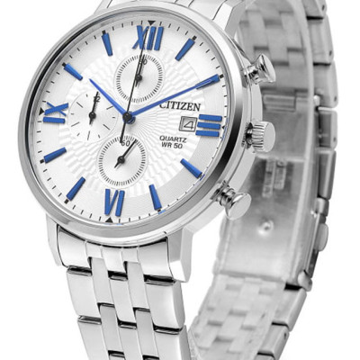 Đồng Hồ Nam Citizen Dây Thép Không Gỉ AN3610-71A - Mặt Trắng