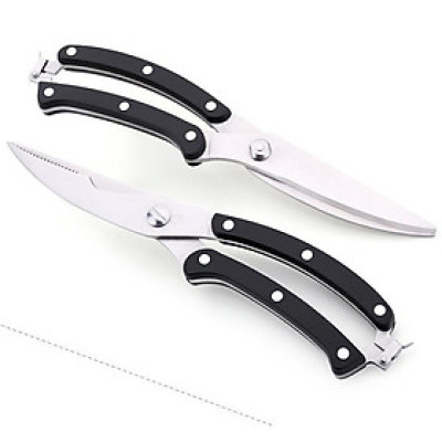 Kéo Cắt Gà Bằng Thép Sắc Bén Có Móc Gài Khóa Dài 25cm