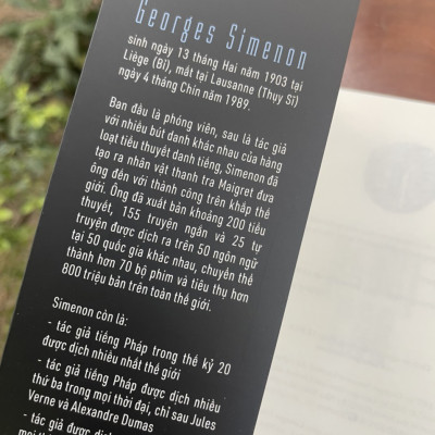 NGƯỜI CON - Georges Simenon - Huy Minh dịch - Nhã Nam - NXB Hội Nhà Văn (bìa mềm)