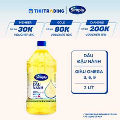 Dầu Đậu Nành Simply 1L/2L/5L