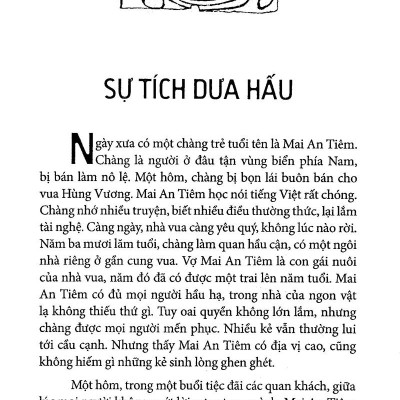 Sách - Truyện Cổ Tích Việt Nam Chọn Lọc - Sự Tích Dưa Hấu (Tái Bản 2025)