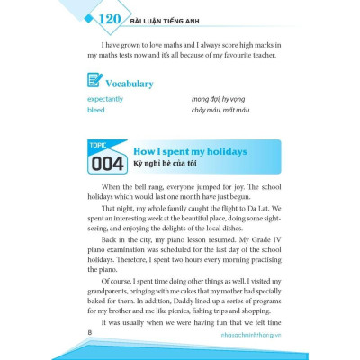 Sách - The Langmaster - 120 Bài Luận Tiếng Anh - Bìa Mềm - Minh Thắng