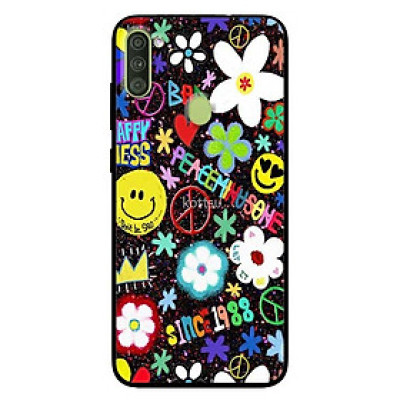 Ốp lưng dành cho Samsung A11 mẫu Cúc Họa Mi 11 -Nền Hoa Cúc Mess