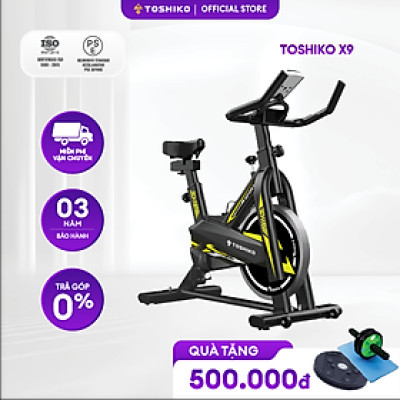 Xe đạp tập thể dục thể thao, gym, fitness tại nhà Toshiko X9 - giúp tăng cơ, giảm mỡ hiệu quả