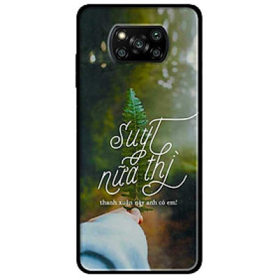 Ốp lưng dành cho Xiaomi Poco X3 mẫu Suýt Nữa Thì