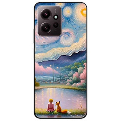 Ốp lưng cho Xiaomi Redmi 12 4G - Redmi Note 12 4G - 12 Pro 4G - 12 Pro 5G - Cậu Vàng Ngắm Hoàng Hôn - Hàng Chính Hãng