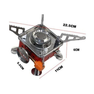 Bếp ga gấp gọn, Bếp Ga Mini Đi Du Lịch, Dã Ngoại Gấp Gọn Đa Năng Tiện Lợi Camping Picnic Cắm Trại