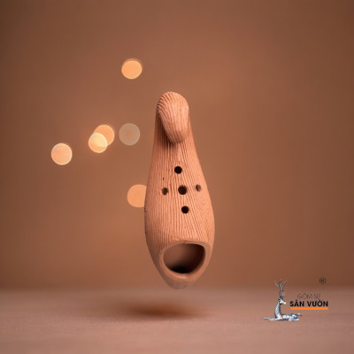 Decor Gốm Đất Nung Hình Trái Tim, Cá Ngựa, Vuông, Tròn