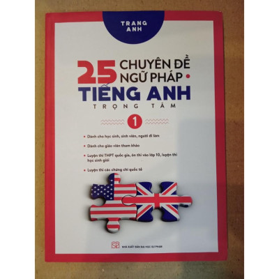 Sách - Combo 25 Chuyên Đề Ngữ Pháp Tiếng Anh Trọng Tâm (2 Tập)