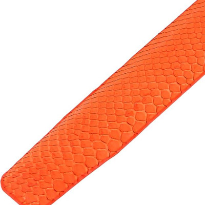 Thắt Lưng Nam Da Trăn Bản Lớn Huy Hoàng HT4357 - Cam