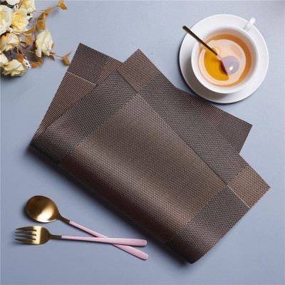 Combo 06 Tấm lót bàn ăn bằng nhựa PVC cao cấp - khăn chải bàn ăn lịch sự sạch sẽ trên bàn ăn