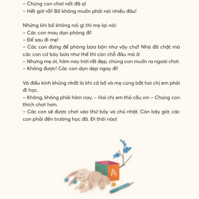 Sách - Truyện Hay Giúp Trẻ Thông Thái - Chị Em Thỏ Thích Tự Do