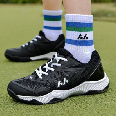 Giày cầu lông kumpoo, Lefus chính hãng, đế kếp 2 lớp cao su non - BH 2 tháng đổi mới