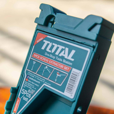 BỘ MŨI TARO LẤY ỐC GÃY 5 CHI TIẾT 3-18MM TOTAL TACSE0056