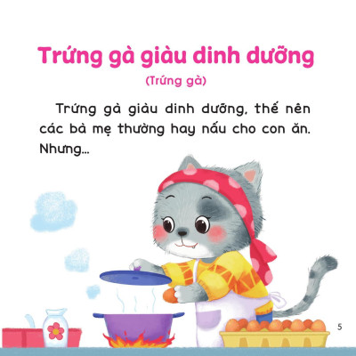 Sách - Bé Lớn Lên Cùng Những Câu Chuyện Nhỏ - Bé Thích Đồ Ăn Ngon