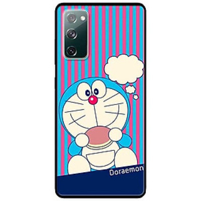 Ốp lưng dành cho Samsung A90 - Samsung S20 FE mẫu Doremon Ăn Bánh