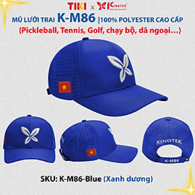 Mũ/Nón Lưỡi Trai Nam thời trang K-M86 - Chống UV, Siêu Nhẹ, Thoáng Khí, Form Đẹp | Pickleball/Tennis/chạy bộ