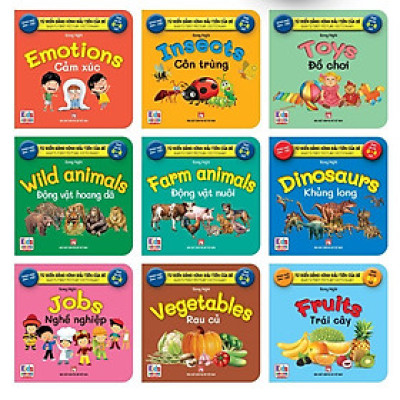 Sách - Từ Điển Bằng Hình Đầu Tiên Của Bé Từ 0-6 tuổi - Song Ngữ Anh Việt - Việt Thư