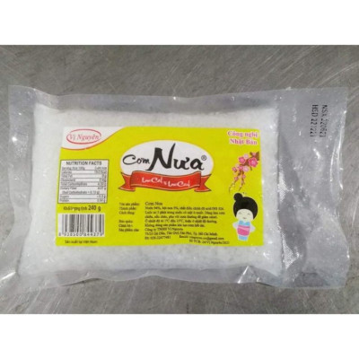 Combo 8 Gói Cơm Nưa Vị Nguyên Das Keto 240g