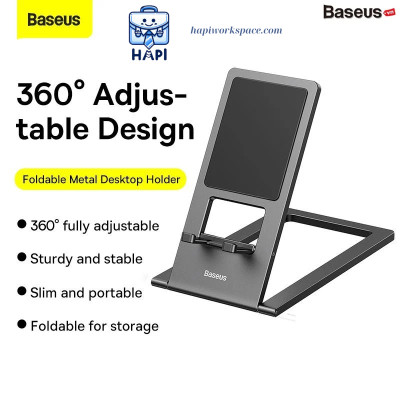 Đế tản nhiệt kim loại hàng chính hãng Baseus BS-LVN023-2P-GY nhỏ gọn nhất, chất liệu cao cấp