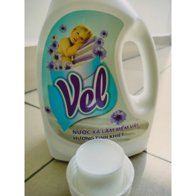 [Dành cho da nhạy cảm/ da em bé] 2 Chai Nước xả mềm vải VEL Tinh Khiết An toàn 800ml