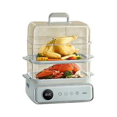 Nồi Hấp Bear Nồi Hấp Điện 3 tầng Nồi Lẩu Điện Kèm Hấp Đa Năng Cảm Ứng Hấp Lẩu Hầm Healthy Tiết Kiệm Điện DZG-P20W7 - Hàng chính hãng