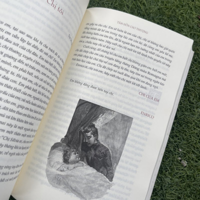 TÂM HỒN CAO THƯỢNG – EDMUNDO DE AMICIS - BẢN DỊCH ĐẦY ĐỦ TỪ NGUYÊN TÁC TIẾNG Ý – BÌA MỀM – TRANH MINH HỌA IN BỐN MÀU -