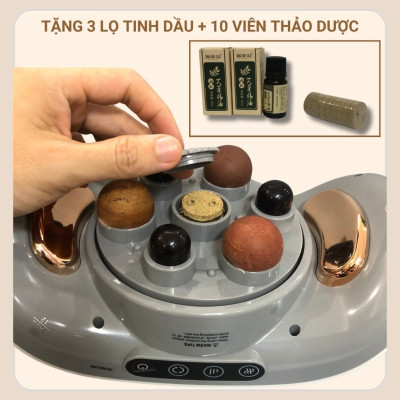 Máy Massage Bụng TQ-109, Máy tan Mỡ Bụng, Đai Massage tan Mỡ Bụng Tích Hợp Xoay Đá Nóng Kết hợp Làm Nóng Hồng Ngoại