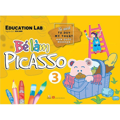 Combo  Bé Làm Picasso - 6 Cuốn - Education Lab - Vanlangbooks