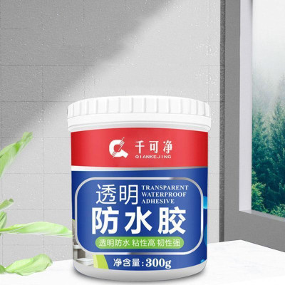 Keo Chống Thấm Trong Suốt Chống Rò Rỉ Đa Năng Dễ Sử Dụng 300G Tặng Kèm Cọ
