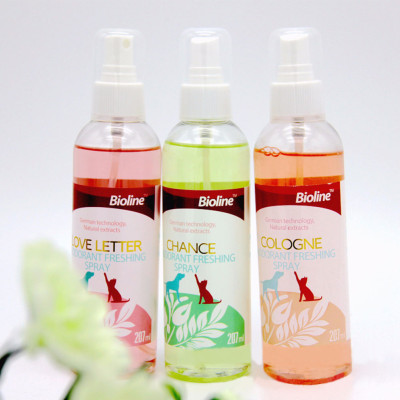 Nước hoa Bioline chuyên dụng khử mùi dành cho chó mèo 207ml 