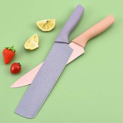 Bộ dao kéo 6 món lúa mạch sắc bén - Set dao lúa mạch 6 món Everrich Kitchen