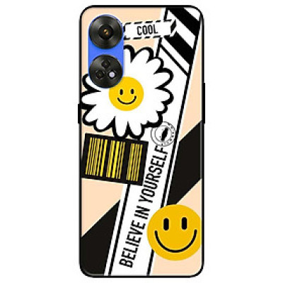 Ốp lưng dành cho Oppo Reno 8T 4G - Reno 8T 5G - Reno 10 5G - Reno 10 Pro 5G - Tick Hoa Cười - Hàng Chính Hãng