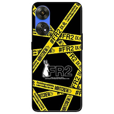 Ốp lưng dành cho Oppo Reno 8T 4G - Reno 8T 5G - Reno 10 5G - Reno 10 Pro 5G - Thỏ TRắng Dây Vàng - Hàng Chính Hãng