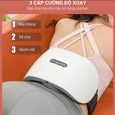 Đai Massage tan Mỡ Bụng MISUKO BM-B45 Đai Rung tan Mỡ Bụng Kết Hợp Nhiều Chế Độ Massage Và Nhiệt Giúp Đánh Tan Mỡ Bụng