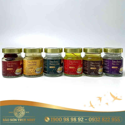 Yến Chưng Saffron (Hũ 70ml) - BẢO SƠN TRUE NEST
