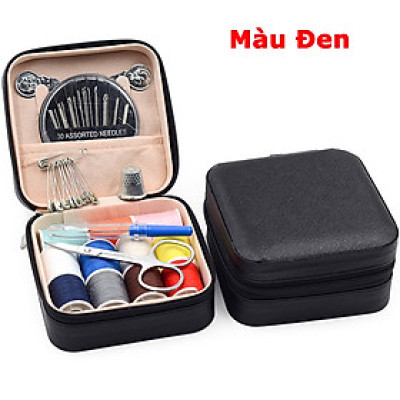Bộ May Vá Quần Áo Đa Năng Cho Gia Đình KUNBE Kèm Hộp Đựng Kim Chỉ