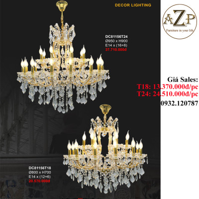 AZP - ĐÈN THẢ TRẦN (TAY) / ĐÈN TRANG TRÍ AZP-TT81156 phong cách Tân Cổ Điển, hàng nhập khẩu AZP