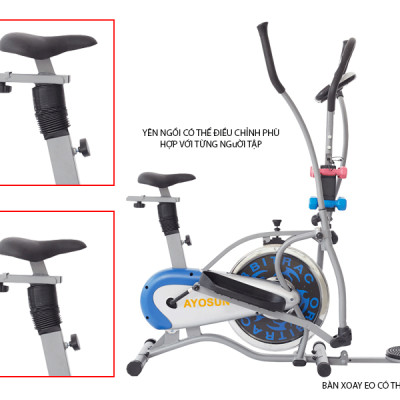 Xe đạp tập thể dục tại nhà toàn thân aYosun AYS – 885X8Premium ( Chính Hãng )