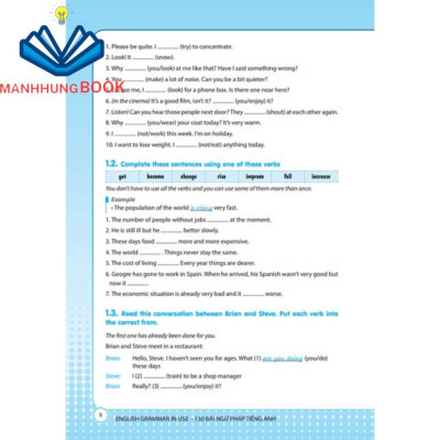 Sách - English Grammar in use - 130 bài ngữ pháp tiếng Anh (tái bản) - có màu