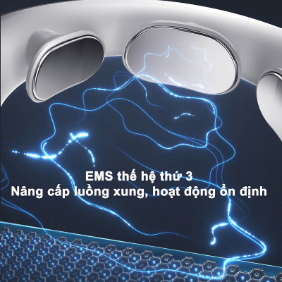 Máy Massage Cổ, Vai Gáy XIAOMI Jeeback G20, Tích Hợp Kết Nối App, 4 Kỹ Thuật Massage, 15 Chế Độ Khác Nhau - Hàng Chính Hãng