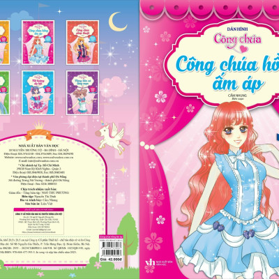 Bộ sách Dán hình công chúa (6 cuốn)