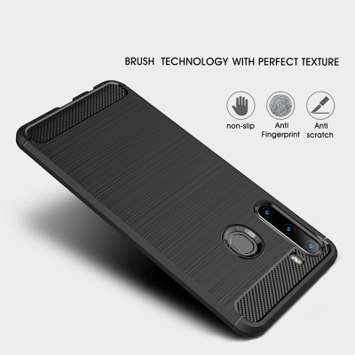 Ốp lưng chống sốc cho Samsung Galaxy A21 hiệu Likgus chuẩn quân đội, chống va đập, chống vân tay - Hàng nhập khẩu