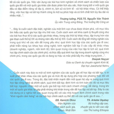 Quốc Gia Học Tập - Học Tập Công Nghệ, Chính Sách Công Nghiệp Và Bắt Kịp Thành Công (Bản in năm 2020)