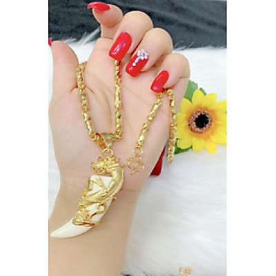 Dây chuyền nam mạ vàng 24k 